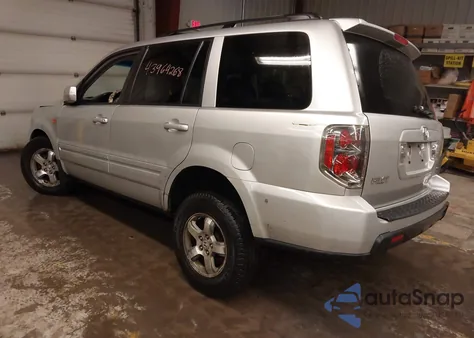 2007 Honda Pilot Ex-L z USA, uszkodzony, nr VIN 5FNYF185X7B017875